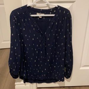 Patterned Bass Blouse